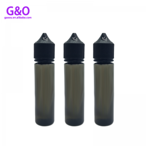 30ml 60ml 100ml μπουκάλι μονόκερος μαύρη παχουλός γορίλα v3 e υγρό πλαστικό μπουκάλι σταγονόμετρο 60ml νέο e υγρό unicorn σταγόνα μπουκάλια κρασί μπουκάλια