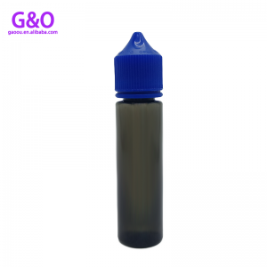 v3 1oz 2oz μπουκάλι λάδι μαύρου χρώματος με διαφανές σταγονόμετρο 60ml e υγρό μπουκάλι 60ml ejuice βαλσαμωμένο γορίλα μπουκάλια μονόκερου
