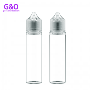 v3 νέα 60ml 2oz καθαρό διαφανές κατοικίδιο συνήθεια μονόκερος μπουκάλι 30ml pet μπουκάλια unicorn e μπουκάλι χυμού 60ml v3 διαφανές πλαστικό δοχείο μπουκάλι