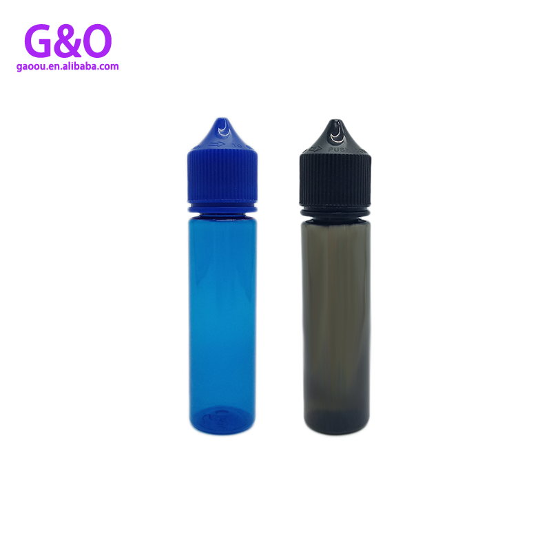 60ml μπουκάλι eliquid μονόκερος eliquid μπουκάλι νέο v3 μαύρο μπλε πλαστικό κατοικίδιο παχουλός γορίλλας μονόκερος μπουκάλι dropper